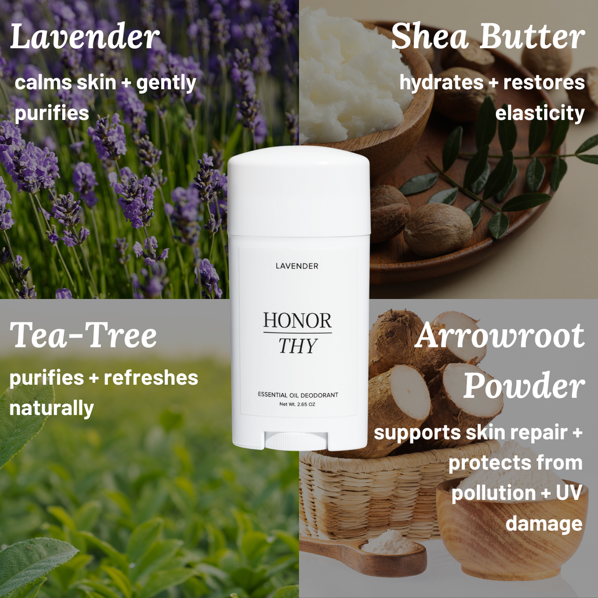 Lavender and Tea Tree Deodorant