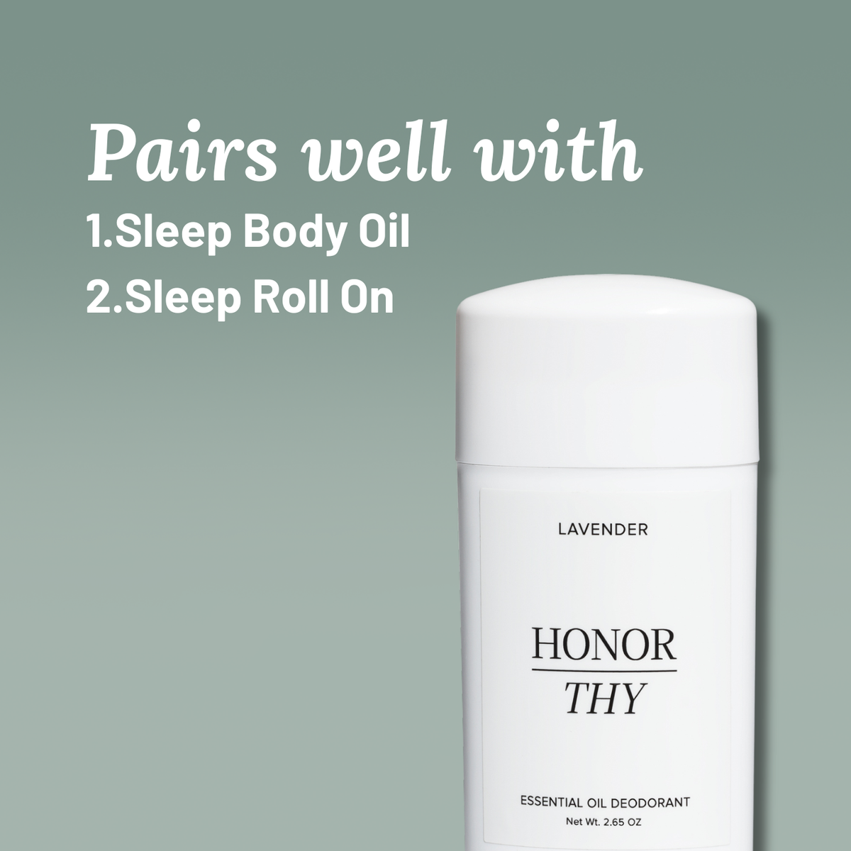 Lavender and Tea Tree Deodorant