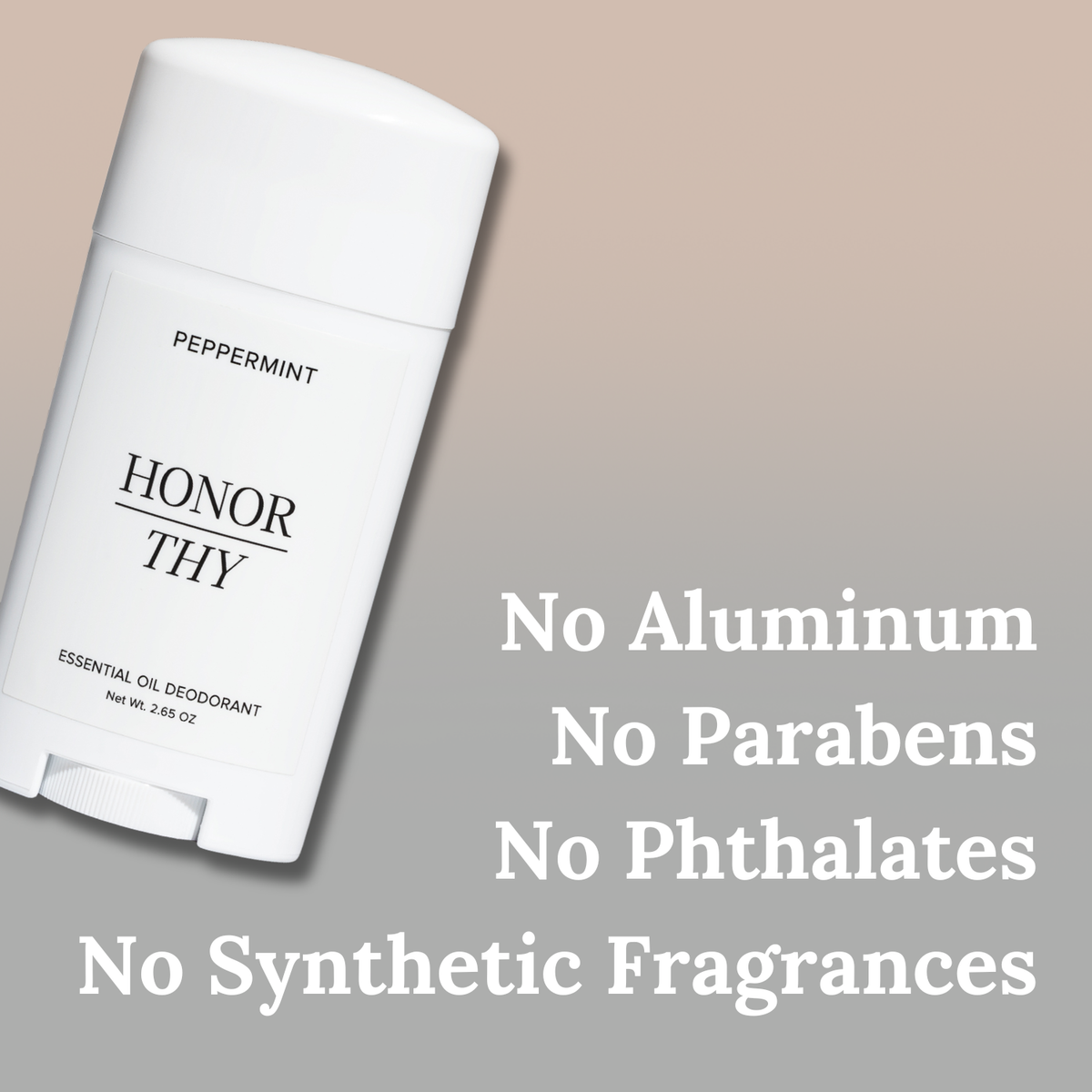 Peppermint and Tea Tree Deodorant