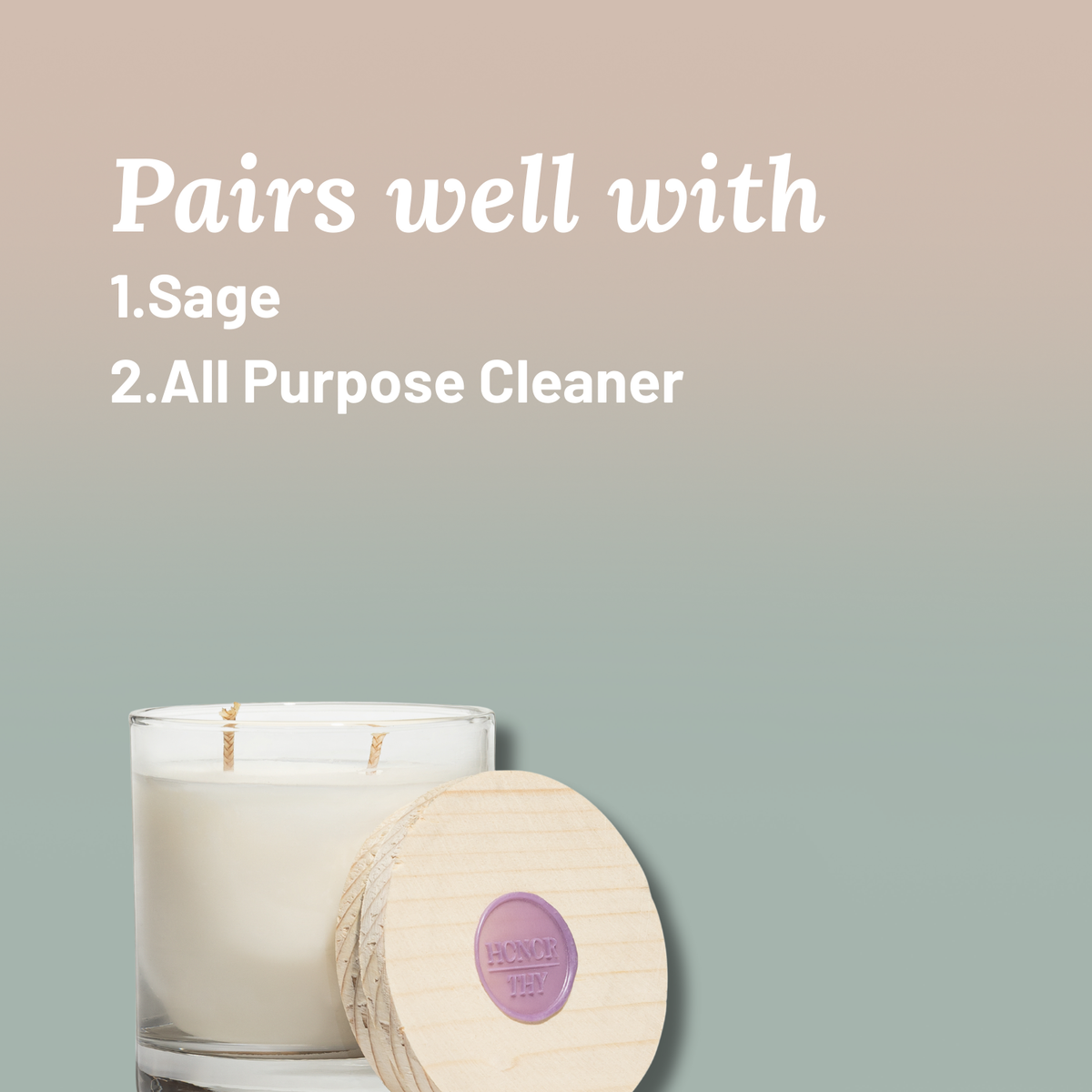 All-Natural Essential Oil Candles (Multiple Scents)