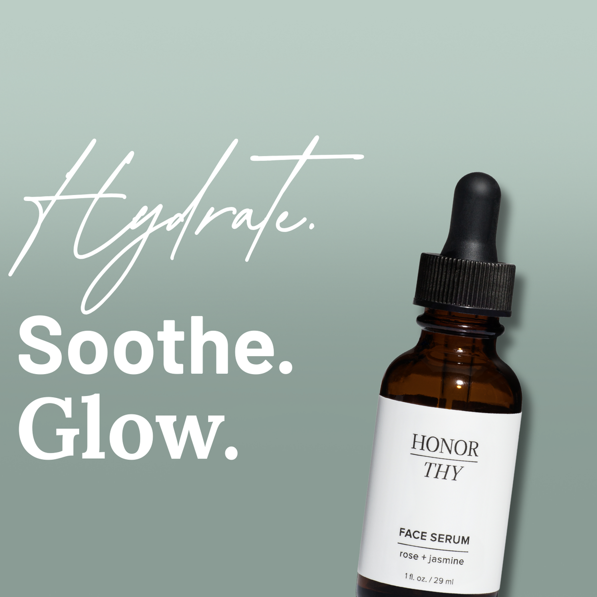 Face Serum (Normal & Dry Skin): Hydrating Natural Moisturizer with Essential Oils