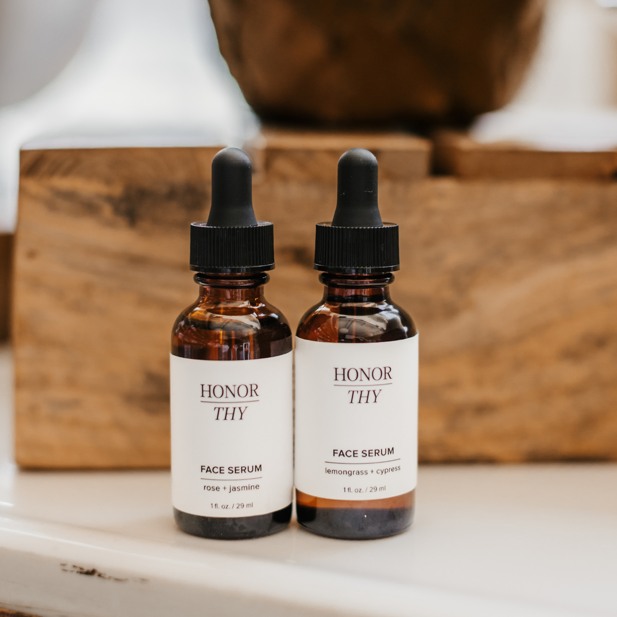 Rose Jasmine Face Serum & Hydrating Moisturizer: Normal/ Dry Skin