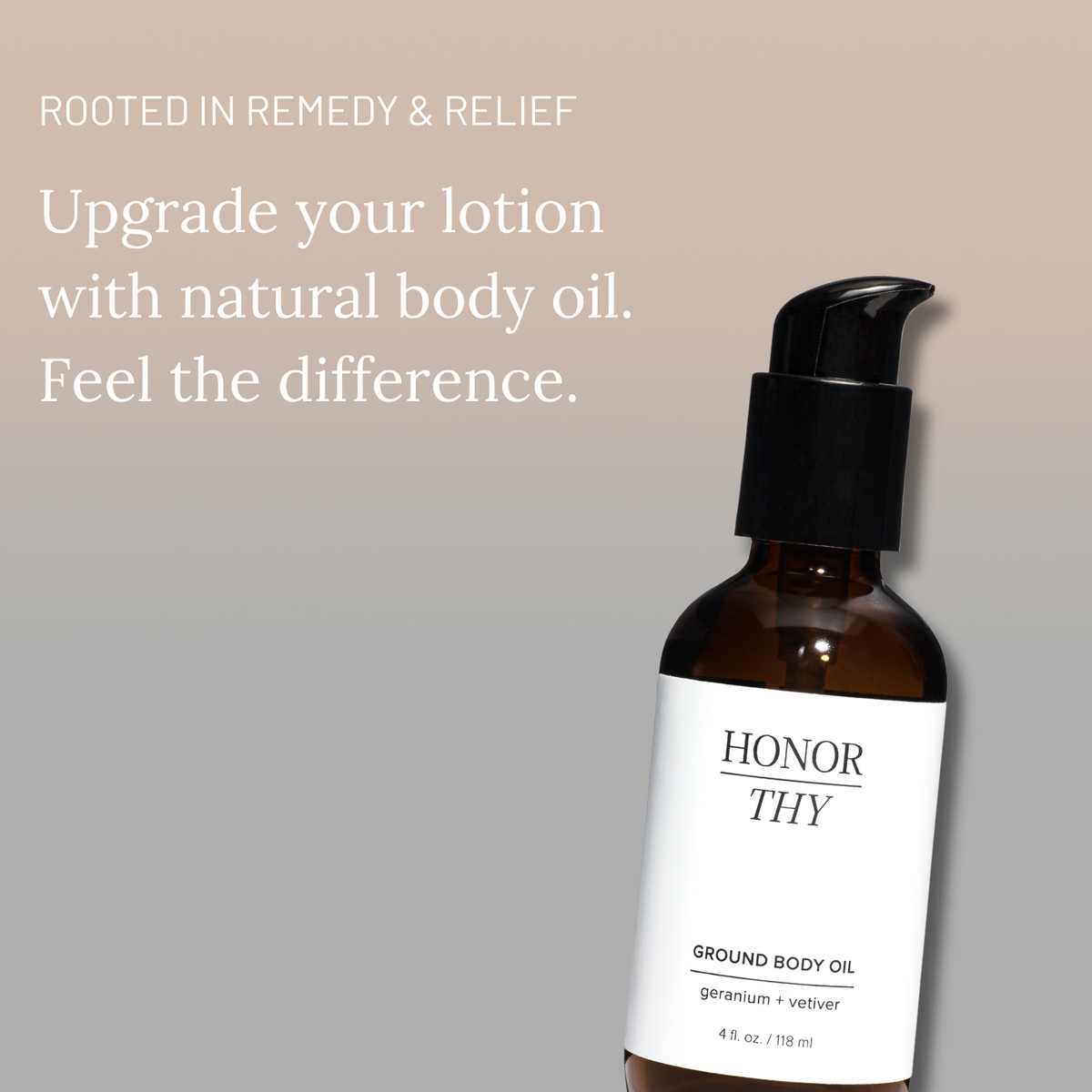 Grounding and Balancing Body Oil: Frankincense, Vetiver, Geranium, Grapefruit