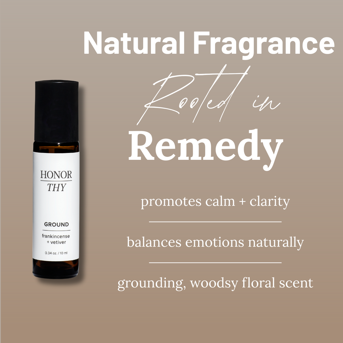 Ground Essential Oil Roll-On: Balancing Natural Remedy with Essential Oils