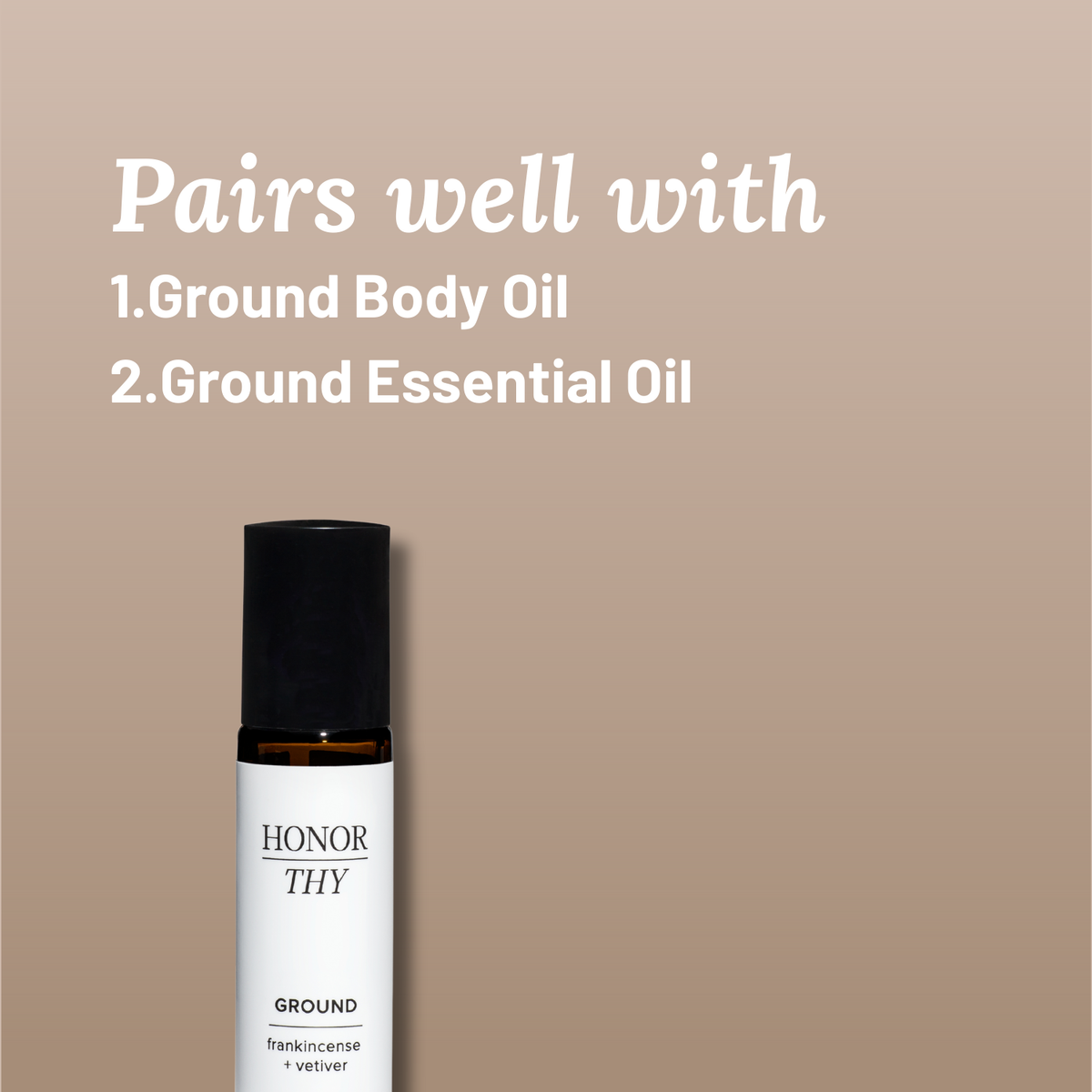 Ground Essential Oil Roll-On: Balancing Natural Remedy with Essential Oils