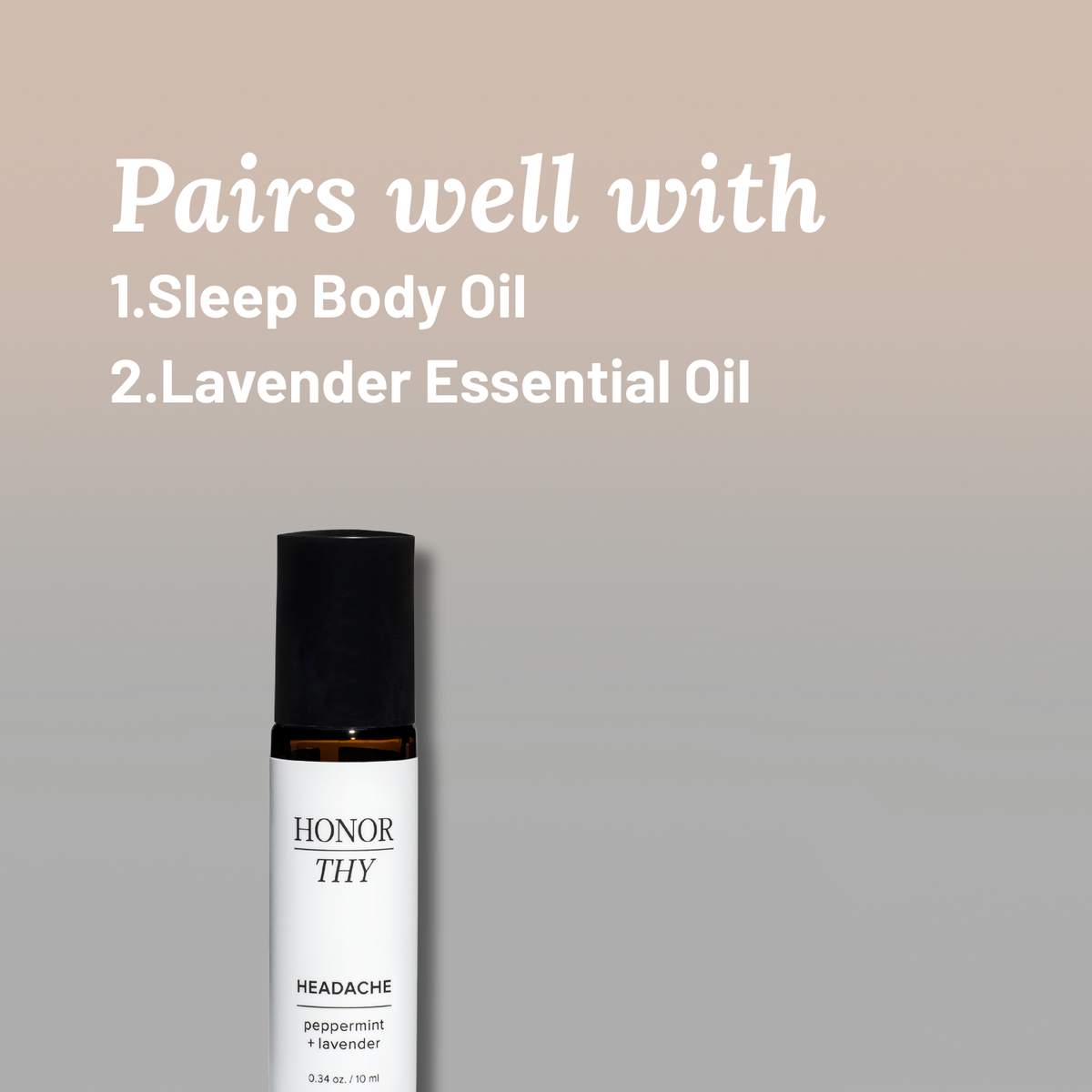 Headache Essential Oil Roll-On: Soothing Natural Remedy with Essential Oils