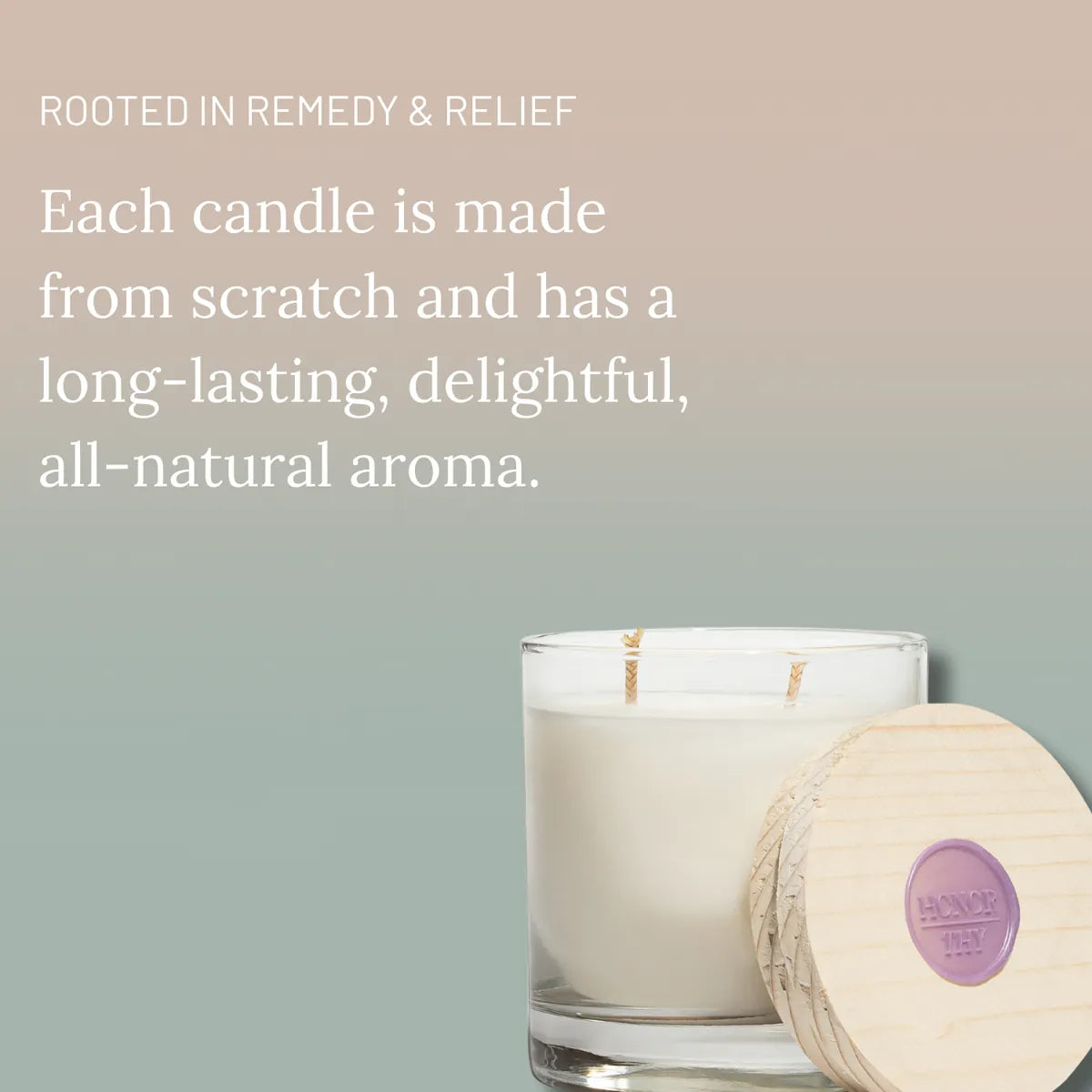 All-Natural Essential Oil Candles (Multiple Scents)