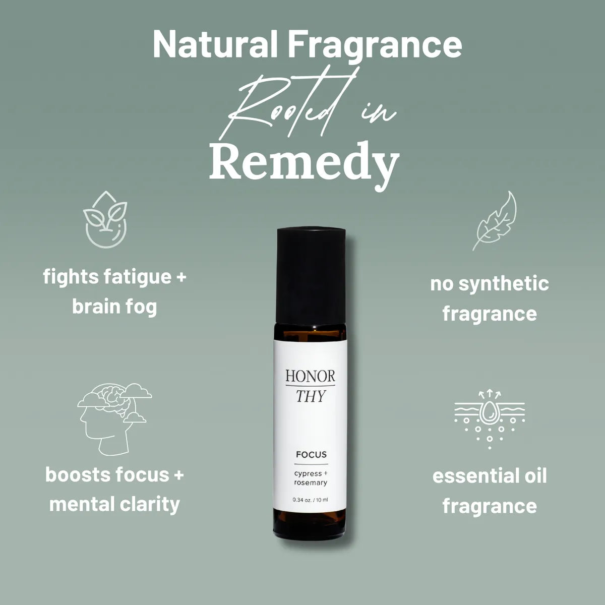 Focus Essential Oil Roll-On: Energizing Natural Remedy with Essential Oils