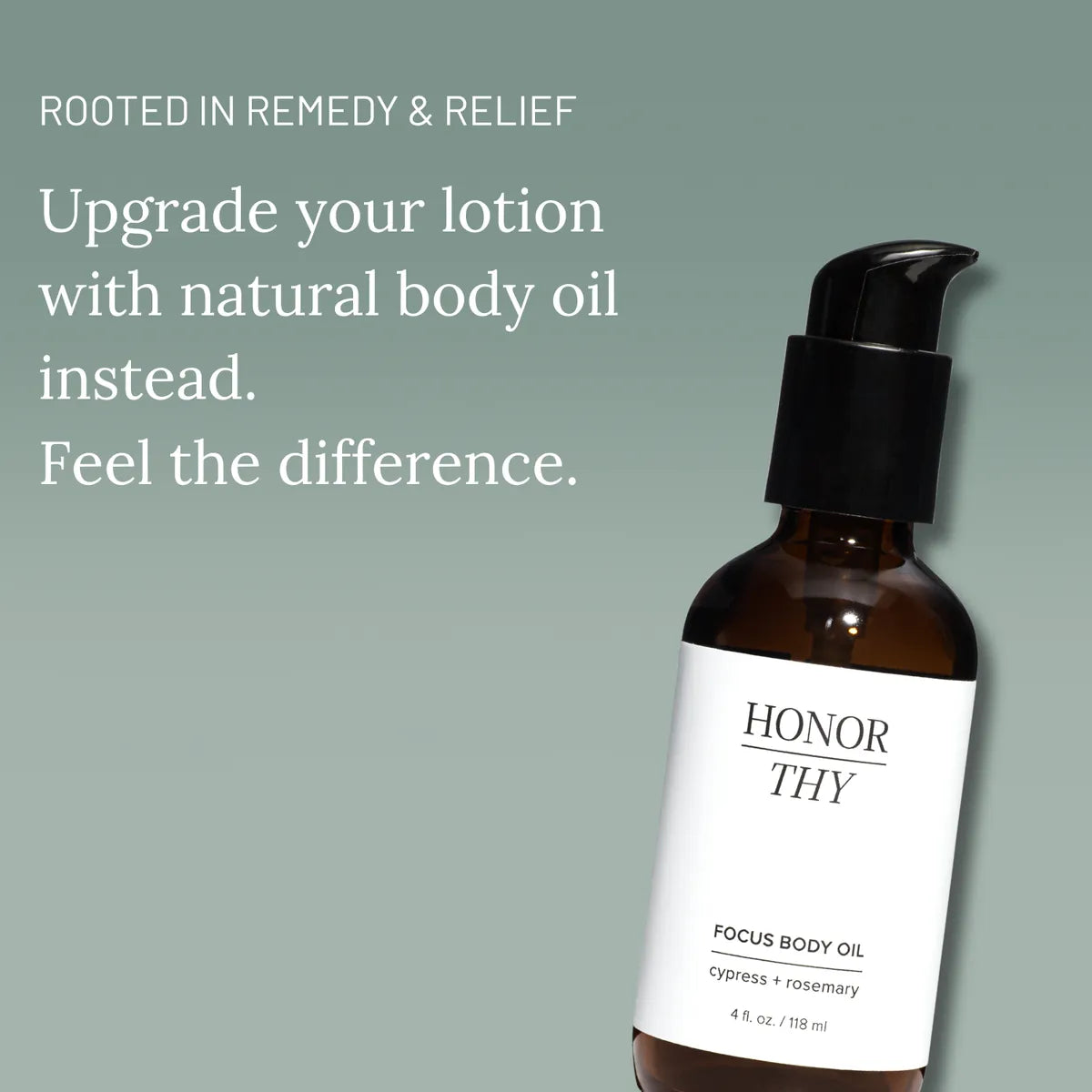 Focusing and Uplifting Body Oil: Rosemary, Lemongrass, Peppermint, Cypress