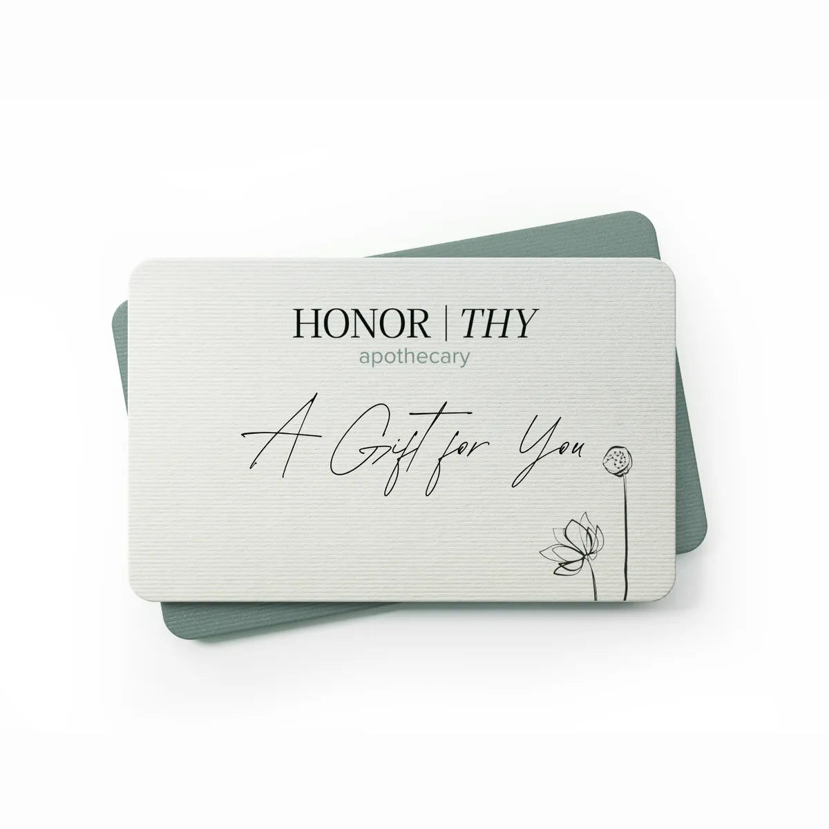 Honor Thy Gift Card
