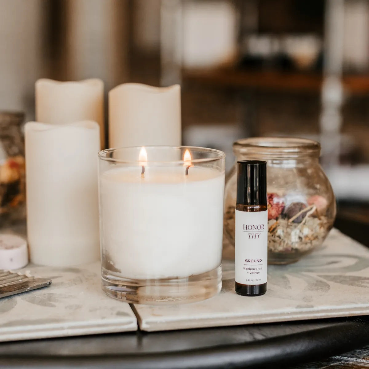 Ground Essential Oil Roll-On: Balancing Natural Remedy with Essential Oils