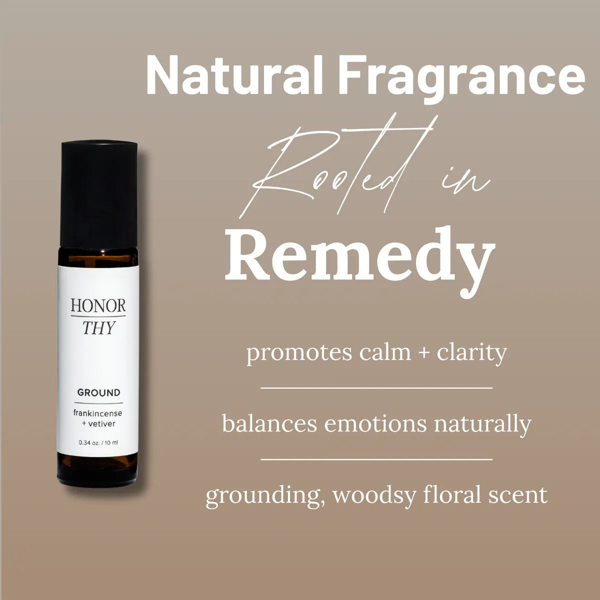 Ground Essential Oil Roll-On: Balancing Natural Remedy with Essential Oils