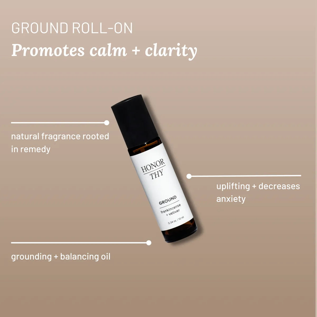 Ground Essential Oil Roll-On: Balancing Natural Remedy with Essential Oils