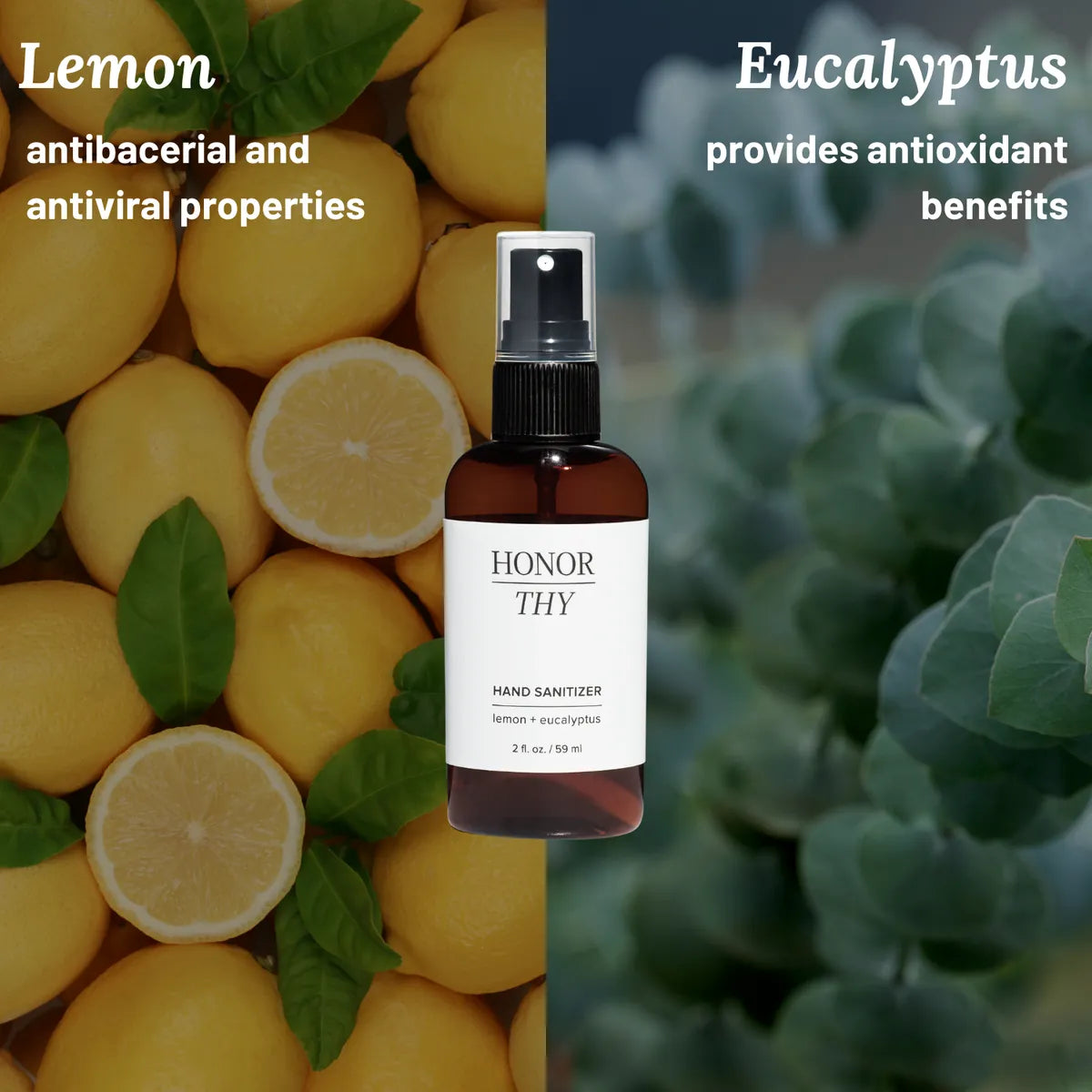 Hand Sanitizer: Moisturizing with Essential Oils