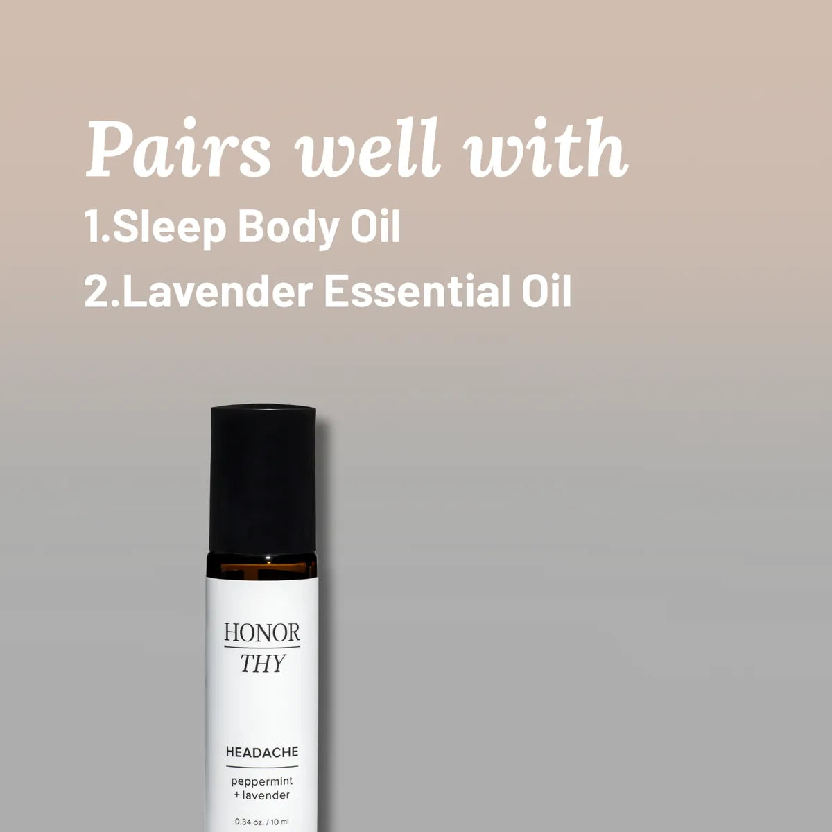 Headache Essential Oil Roll-On: Soothing Natural Remedy with Essential Oils
