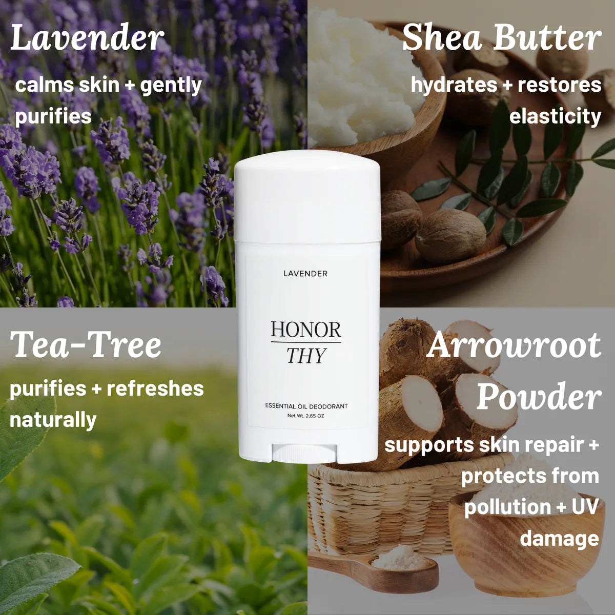 Lavender and Tea Tree Deodorant