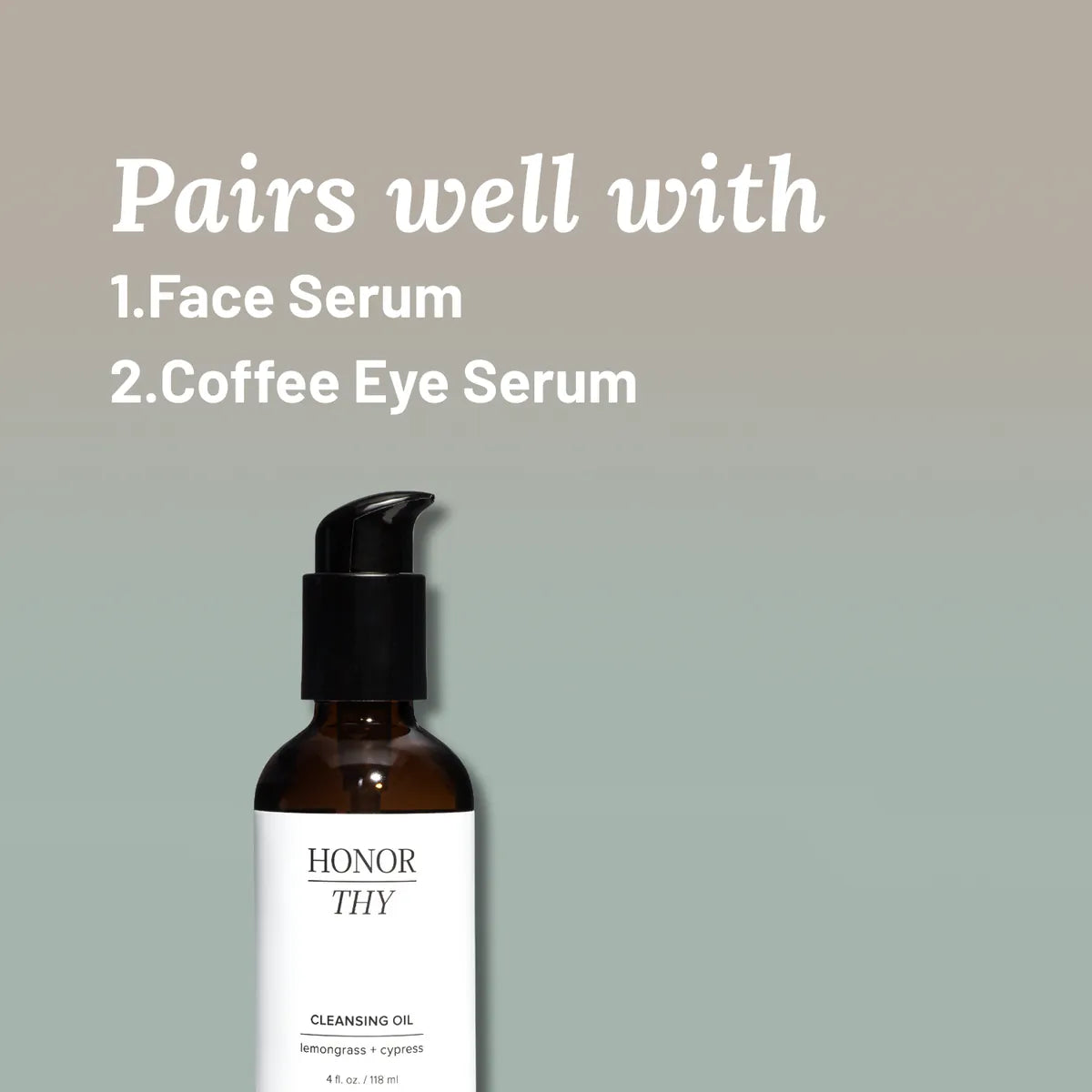Lemongrass Cypress Makeup and Oil Cleanser: Combination/Oily Skin