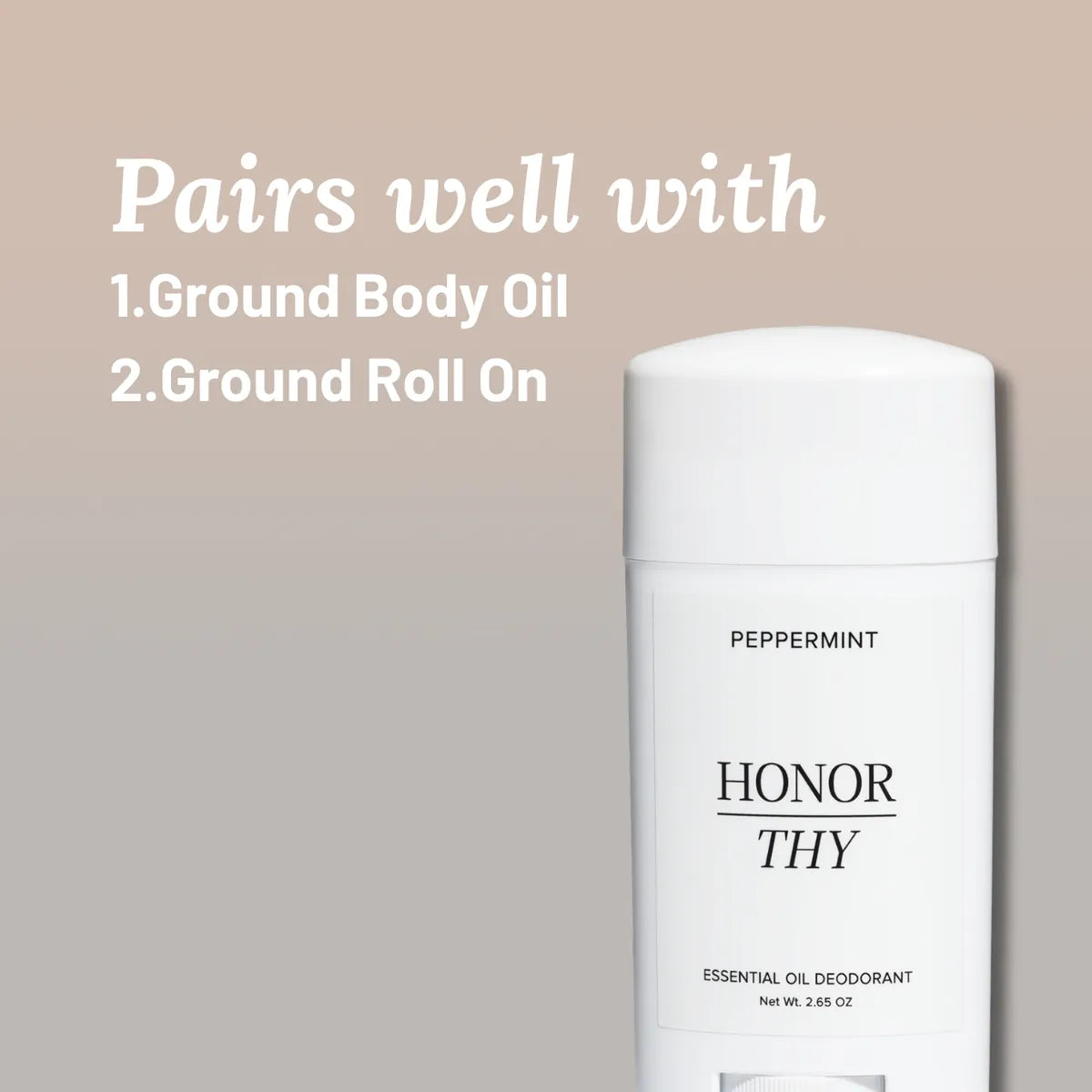 Peppermint and Tea Tree Deodorant
