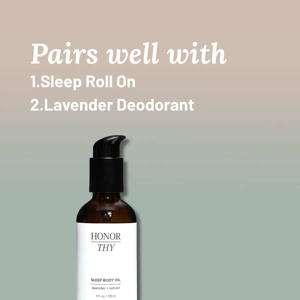Relaxing and Calming Body Oil: Lavender, Mandarin, Vetiver