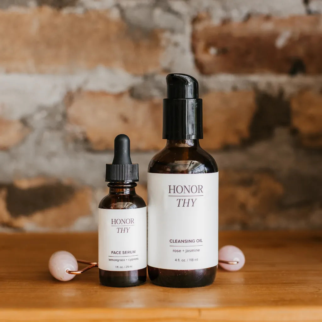 Rose Jasmine Face Serum & Hydrating Moisturizer: Normal/ Dry Skin