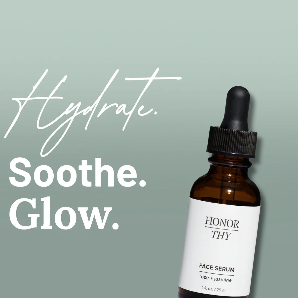Rose Jasmine Face Serum & Hydrating Moisturizer: Normal/ Dry Skin