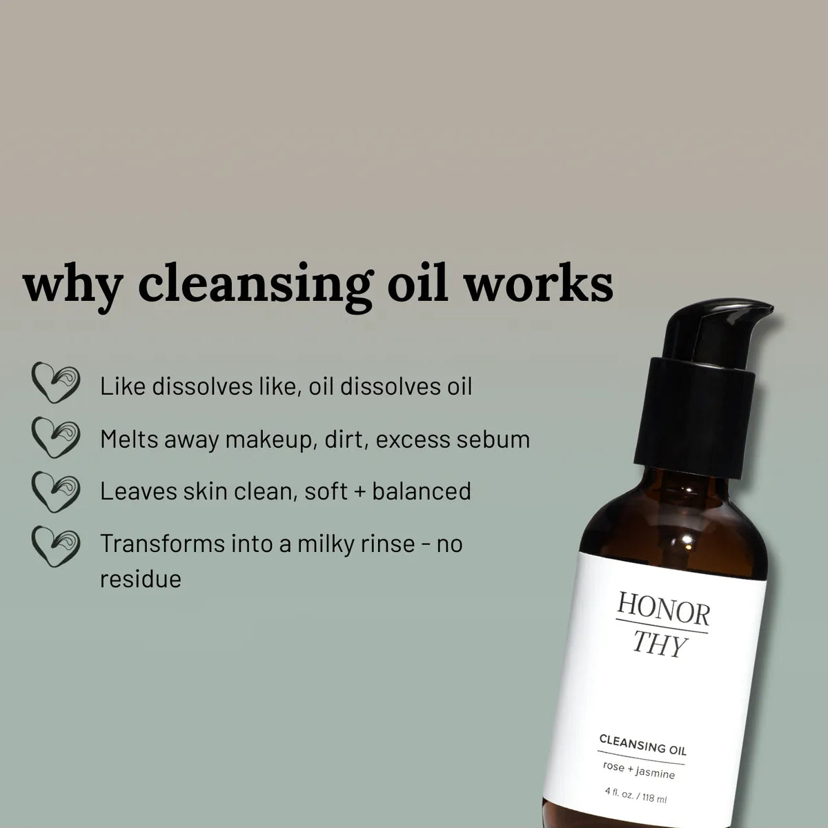 Rose Jasmine Makeup and Oil Cleanser: Normal/Dry Skin