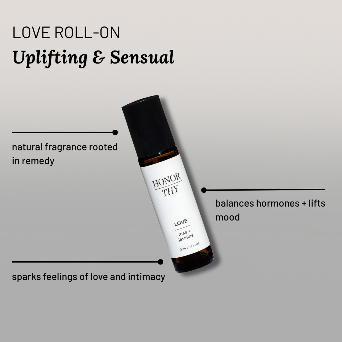 Love Essential Oil Roll-On: Uplifting Natural Remedy with Essential Oils