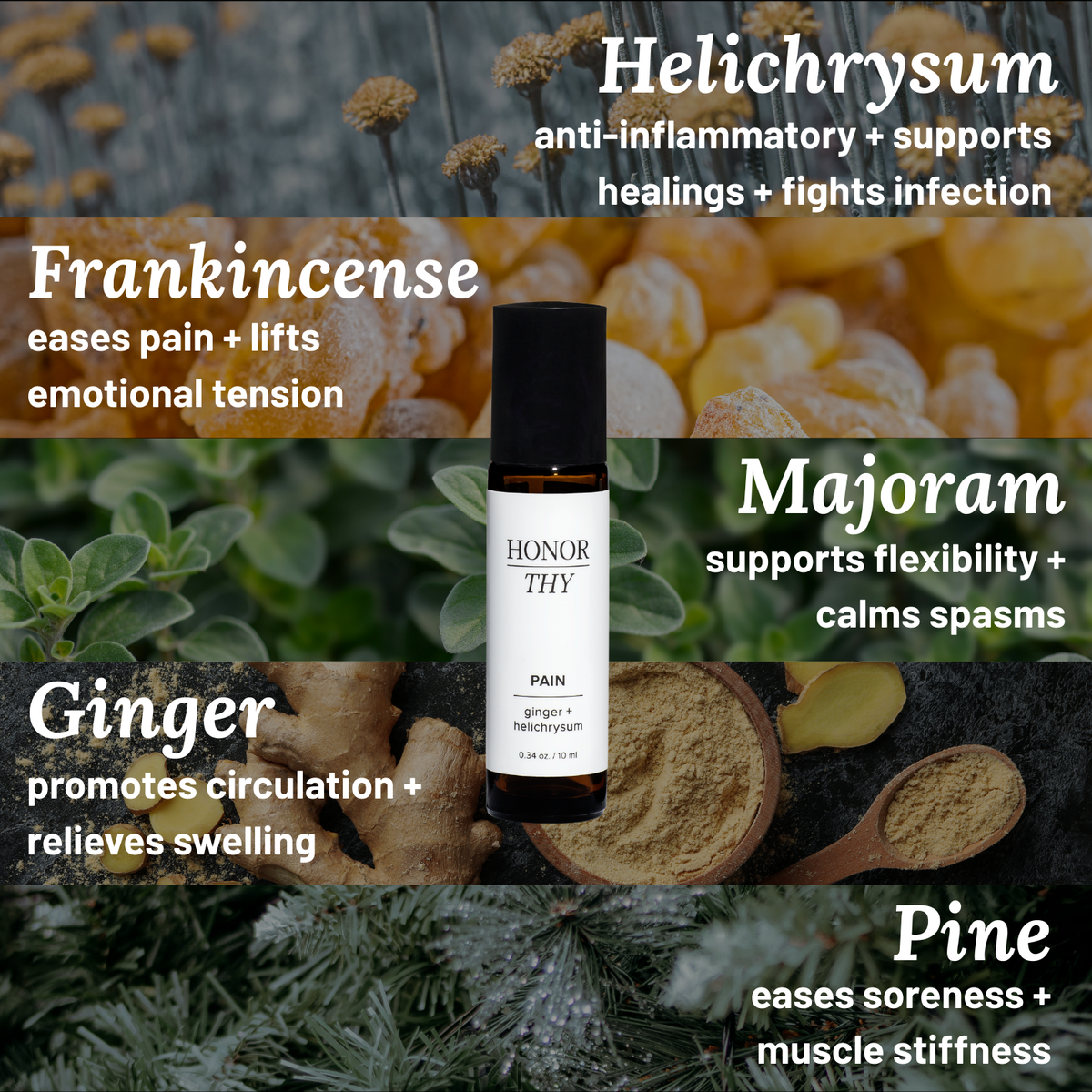 Pain Essential Oil Roll-On: Soothing Remedy with Essential Oils