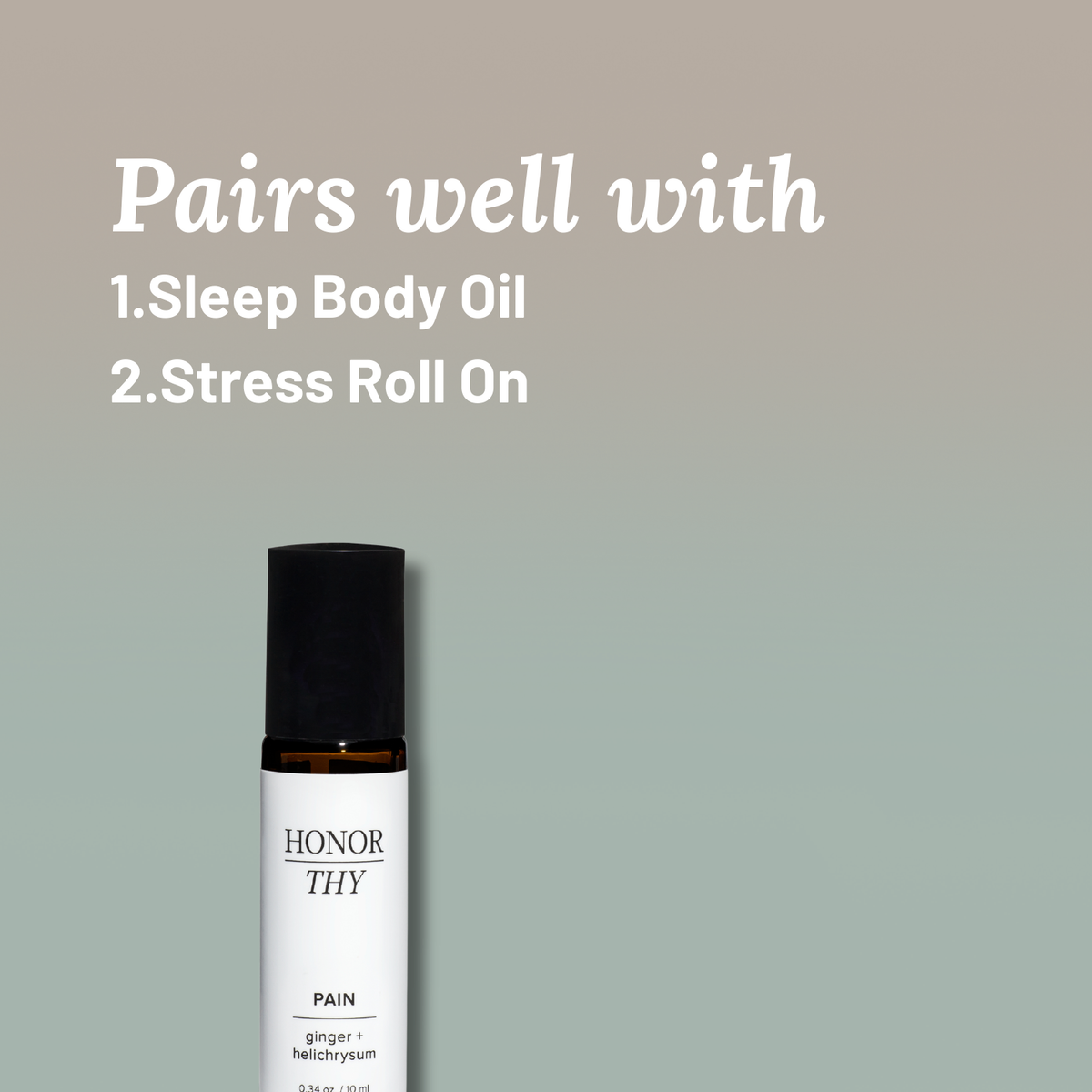Pain Essential Oil Roll-On: Soothing Remedy with Essential Oils