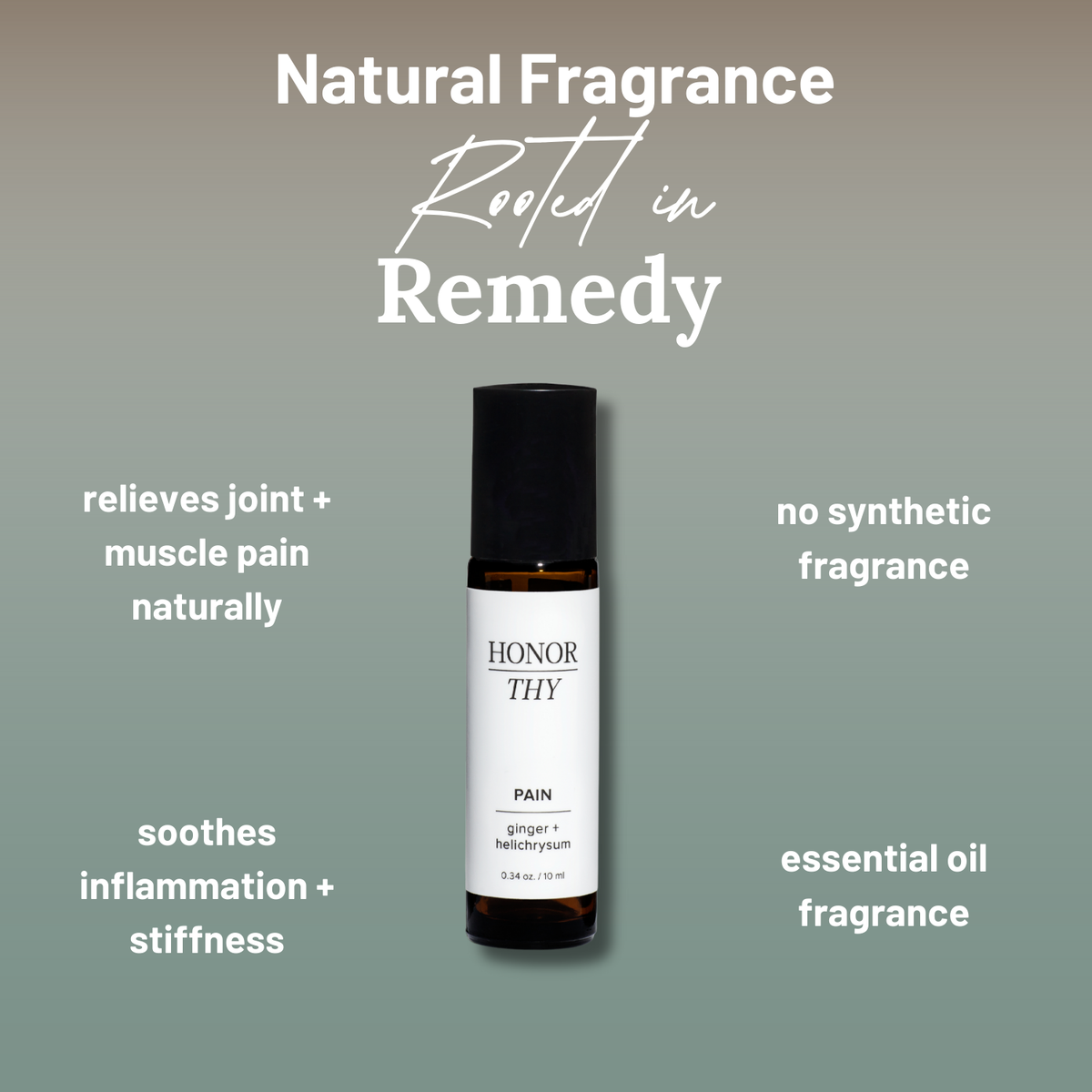 Pain Essential Oil Roll-On: Soothing Remedy with Essential Oils