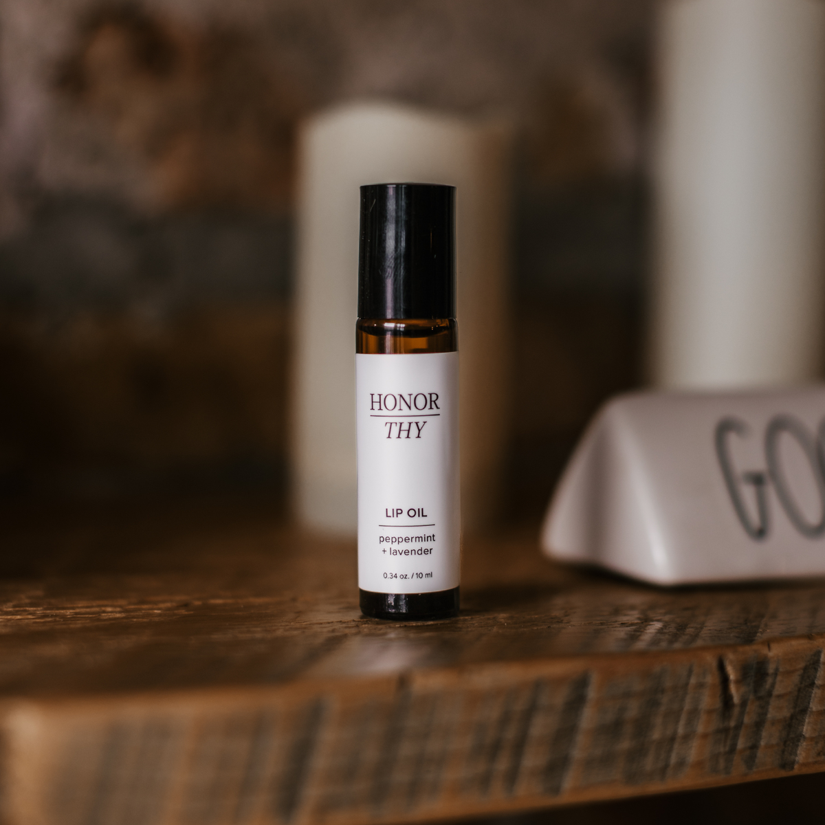 Peppermint  & Lavender Lip Oil